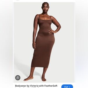 Victoria's Secret Seamless Brown Dress